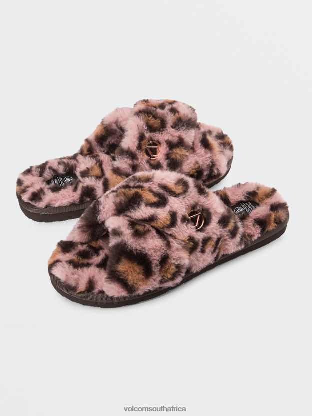 Z0ZR081049 Raisin Women Lived in Lounge Slip Sandal Volcom Footwear