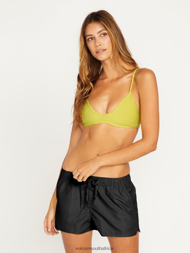Z0ZR081099 Black Women Simply Core 2" Boardshorts^Black Volcom Clothing