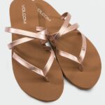 Z0ZR081005 Rose Gold Women Easy Breezy II Sandals Volcom Footwear