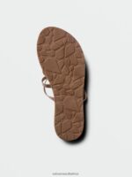 Z0ZR081005 Rose Gold Women Easy Breezy II Sandals Volcom Footwear - Image 3