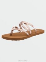 Z0ZR081005 Rose Gold Women Easy Breezy II Sandals Volcom Footwear - Image 7