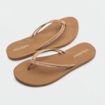 Z0ZR081006 Tan Women Forever And Ever II Sandals Volcom Footwear