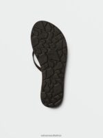 Z0ZR081012 Black Women Thrills II Sandals Volcom Footwear - Image 3