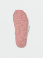 Z0ZR081014 Cream Women Lived in Lounge Slip Sandals Volcom Footwear - Image 11