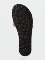 Z0ZR081016 Cheetah Women Simple Slide Sandals Volcom Footwear - Image 3