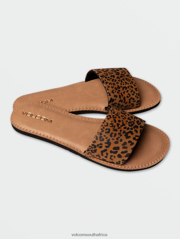 z0zr081016_cheetah_women_simple_slide_sandals_volcom_footwear.jpg Z0ZR081016 Cheetah Women Simple Slide Sandals Volcom Footwear - Image 1