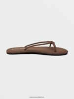 Z0ZR081017 Tan Women Fast Forward Sandals Volcom Footwear - Image 10