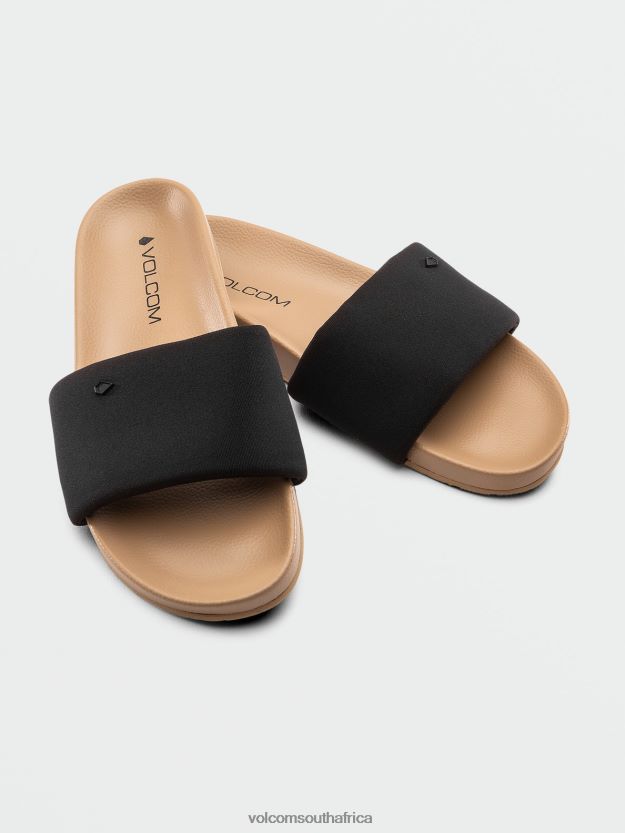 z0zr081018_black_women_cool_slide_sandals_volcom_footwear.jpg Z0ZR081018 Black Women Cool Slide Sandals Volcom Footwear - Image 1
