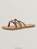 Z0ZR081019 Cheetah Women New School II Sandal Volcom Footwear - Image 3