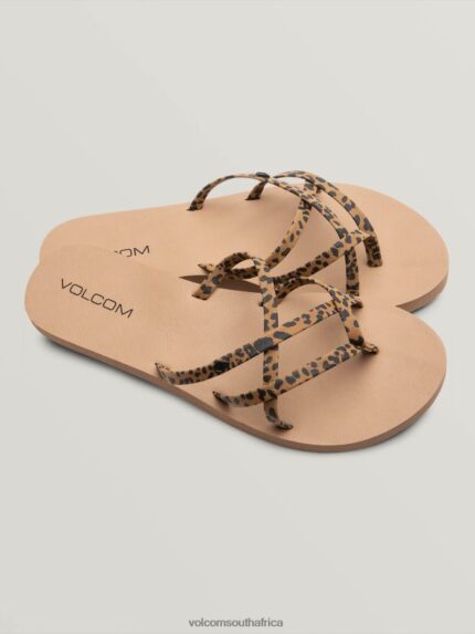 Z0ZR081019 Cheetah Women New School II Sandal Volcom Footwear