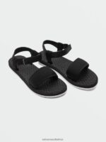 Z0ZR081022 Black Women V.Co Trail Sandals Volcom Footwear
