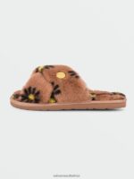 Z0ZR081023 Hazel Women Lived in Lounge Slip Sandals Volcom Footwear - Image 4