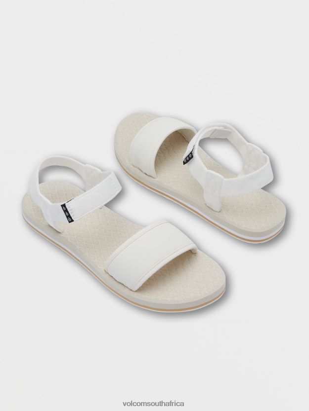 z0zr081029_white_women_v_co_trail_sandals_volcom_footwear.jpg Z0ZR081029 White Women V.Co Trail Sandals Volcom Footwear - Image 1