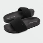 Z0ZR081030 Black Out Women Cool Slide Sandals Volcom Footwear