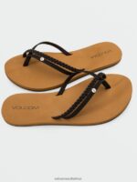 Z0ZR081032 Black Women Thrills II Sandal Volcom Footwear