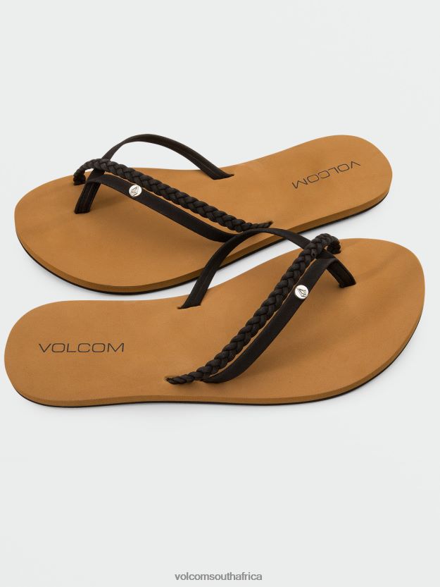 z0zr081032_black_women_thrills_ii_sandal_volcom_footwear.jpg Z0ZR081032 Black Women Thrills II Sandal Volcom Footwear - Image 1