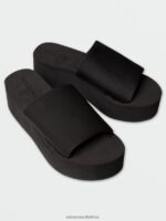 Z0ZR081033 Black Out Women Simple Hi-Scraper Sandal Volcom Footwear