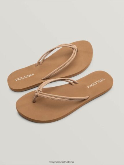 Z0ZR081034 Tan Women Forever And Ever Ii Sandal Volcom Footwear