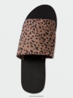 Z0ZR081036 Animal Print Women Simple Hi-Scraper Sandal Volcom Footwear - Image 5