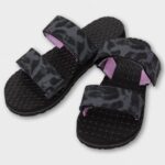 Z0ZR081037 Black Out Women Eco Recliner Slide Volcom Footwear