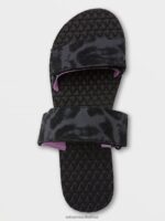 Z0ZR081037 Black Out Women Eco Recliner Slide Volcom Footwear - Image 5