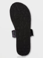 Z0ZR081037 Black Out Women Eco Recliner Slide Volcom Footwear - Image 7