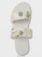 Z0ZR081040 Star White Women Eco Recliner Slide Volcom Footwear - Image 4