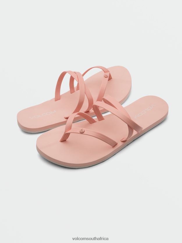z0zr081041_melon_women_easy_breezy_ii_sandals_volcom_footwear.jpg Z0ZR081041 Melon Women Easy Breezy II Sandals Volcom Footwear - Image 1