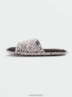 Z0ZR081046 Sand Women Stoney Motel Slide Volcom Footwear - Image 2