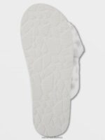 Z0ZR081047 Star White Women Lived in Lounge Slip Sandal Volcom Footwear - Image 4