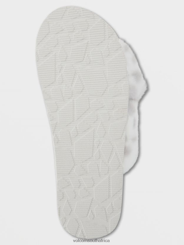 Z0ZR081047 Star White Women Lived in Lounge Slip Sandal Volcom Footwear - Image 5