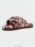 Z0ZR081049 Raisin Women Lived in Lounge Slip Sandal Volcom Footwear - Image 3