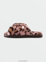 Z0ZR081049 Raisin Women Lived in Lounge Slip Sandal Volcom Footwear - Image 6