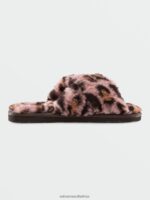 Z0ZR081049 Raisin Women Lived in Lounge Slip Sandal Volcom Footwear - Image 7