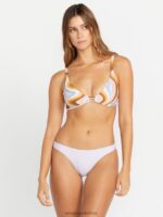 Z0ZR081068 Multi Women Ride The Wave Reversible Skimpy Bikini Bottom Volcom Clothing - Image 11