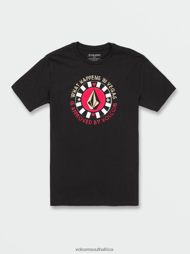 z0zr08107_black_men_las_vegas_short_sleeve_tee_volcom_clothing.jpg Z0ZR08107 Black Men Las Vegas Short Sleeve Tee Volcom Clothing - Image 1