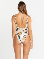 Z0ZR081088 Multi Women Gold Dust One Piece Swimsuit Volcom Clothing - Image 4