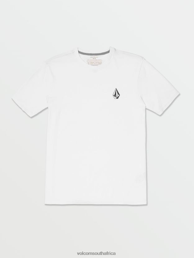 z0zr08108_white_men_iconic_stone_short_sleeve_tee_volcom_clothing.jpg Z0ZR08108 White Men Iconic Stone Short Sleeve Tee Volcom Clothing - Image 1