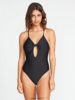 Z0ZR081091 Black Women Simply Seamless One Piece Volcom Clothing - Image 7