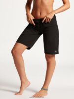 Z0ZR081092 Black Women Simply Solid 11" Boardshorts^Black Volcom Clothing - Image 7