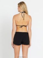 Z0ZR081095 Black Women Simply Solid 2" Boardshorts^Black Volcom Clothing - Image 2