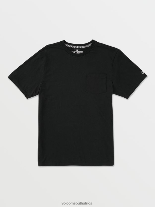 z0zr08109_black_men_solid_short_sleeve_pocket_tee_volcom_clothing.jpg Z0ZR08109 Black Men Solid Short Sleeve Pocket Tee Volcom Clothing - Image 1