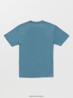 Z0ZR081126 Indigo Ridge Boys Thresher Short Sleeve Tee Volcom Clothing - Image 2