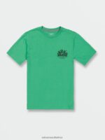 Z0ZR081128 Jungle Green Boys Heater Short Sleeve Tee Volcom Clothing - Image 7