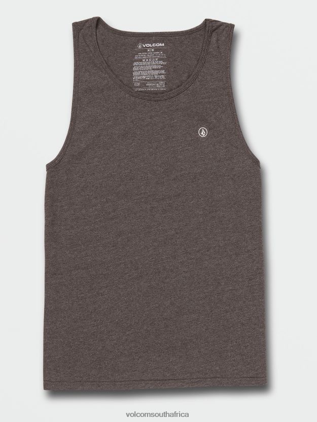 z0zr08113_dark_black_heather_men_solid_heather_tank_volcom_clothing.jpg Z0ZR08113 Dark Black Heather Men Solid Heather Tank Volcom Clothing - Image 1