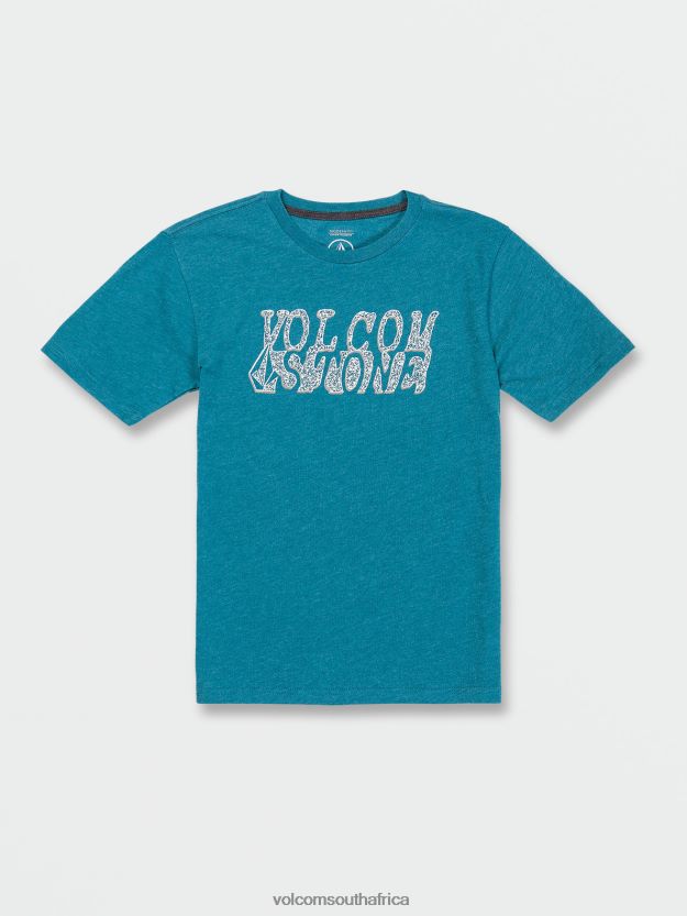 z0zr081140_ocean_teal_heather_boys_correlator_short_sleeve_tee_volcom_clothing.jpg Z0ZR081140 Ocean Teal Heather Boys Correlator Short Sleeve Tee Volcom Clothing - Image 1