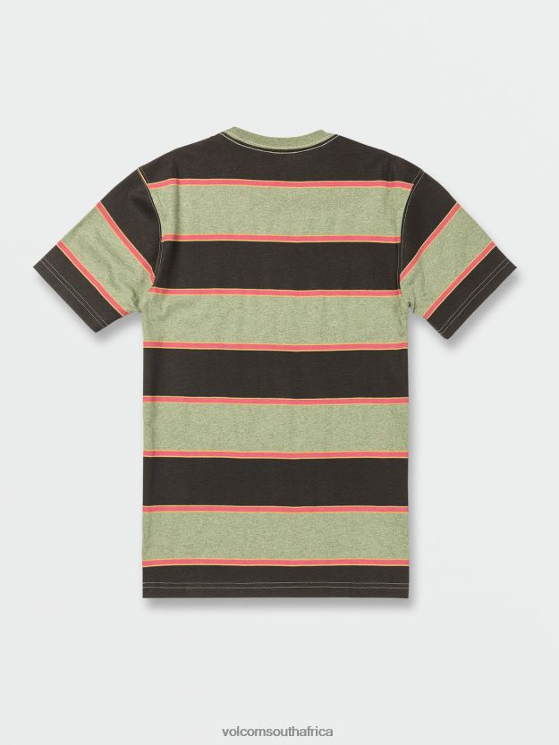 Z0ZR081143 Old Mill Boys Bandstone Crew Short Sleeve Shirt Volcom Clothing - Image 7
