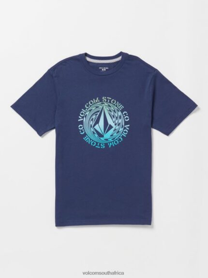 Z0ZR081146 Estate Blue Boys Rotato Short Sleeve Tee Volcom Clothing
