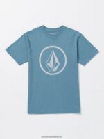 Z0ZR081147 Indigo Ridge Boys Circlestone Short Sleeve Tee Volcom Clothing
