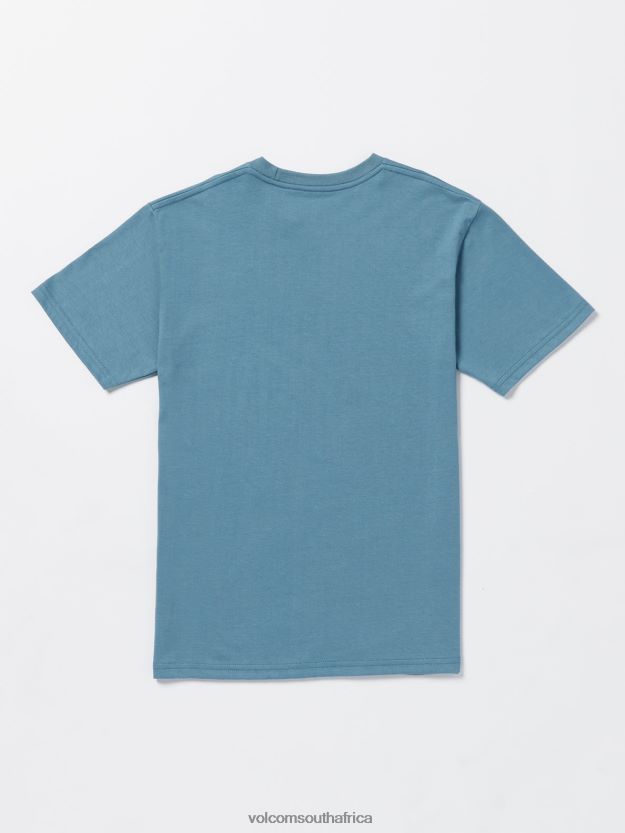 Z0ZR081147 Indigo Ridge Boys Circlestone Short Sleeve Tee Volcom Clothing - Image 3